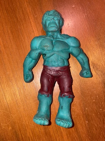 Marvel The Incredible Hulk Bendie 1978 Vic's Novelty Figure Vintage Cover