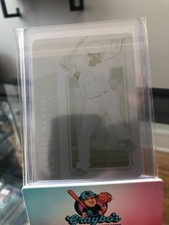Manuel Margot 2017 Donruss Yellow Printing Plate 1/1 - San Diego Padres -
