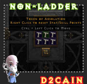 Diablo 2 D2R SC⭐️Non-Ladder⭐️Token of Absolution⭐️PC/SWITCH/PS - Picture 1 of 1