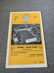 Div 3 Watford v Crystal Palace 6.4.1963 - Picture 1 of 1