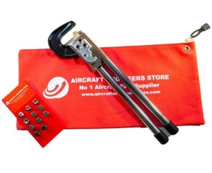 JUEGO DE EXPRIMIDORES DE REMACHE MANUAL DE 2" HERRAMIENTAS PARA AVIONES / AEROESPACIALES / LAND ROVER Y JUEGO DE MATRICES - Imagen 1 de 4