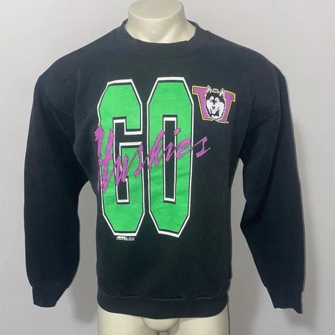 Washington Huskies Shirt Sweatshirt Oneita jumper pullover UW 90s Vtg Mens XL Cover