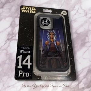 DISNEY STAR WARS Ahsoka Tano Character 3-D Effect iPHONE 14 Pro Case - Picture 1 of 2