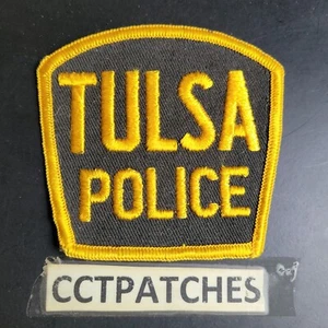 VINTAGE TULSA, OKLAHOMA POLICE SHOULDER PATCH OK - Picture 1 of 2