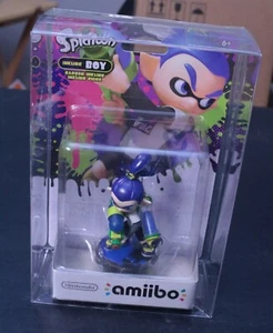 Splatoon Series- Inkling Boy Blue Amiibo Nintendo Figure New Factory Sealed - Picture 1 of 1