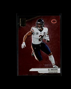 DJ MOORE 2024 Panini Donruss Elite Red 187/249 BEARS - Picture 1 of 2