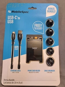 Mobile Spec Phone Charger Bonus Bundle Pack USB-C to USB - Picture 1 of 12