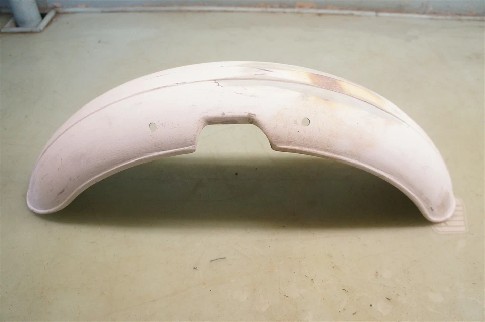 BMW Airhead FRONT Fender R45 R60 R65 R75 R80 R90 R100 WHITE 3 *2258  - Imagem 1 de 4