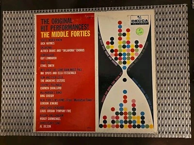 The Original Hit Performances! The Middle Forties Record 1959 Decca DL 4002 VG/G - Image 1 of 4