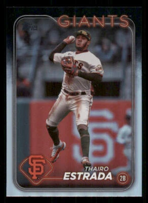 2024 Topps Rainbow Foil #290 Thairo Estrada - Image 1 of 2
