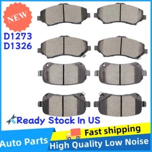 Front and Rear Ceramic Brake Pads for Town Country Grand Caravan Journey Routan - Picture 1 of 6