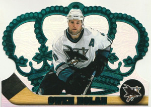 1997-98 Crown Royale Emerald Green #121 Owen Nolan