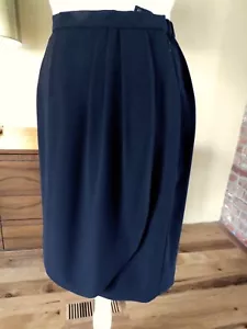 New Tags Black Lined Wrap Skirt Pendleton size 8 - Picture 1 of 7
