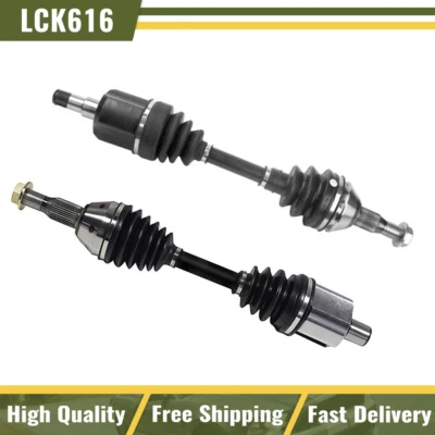 For Pontiac Grand Prix GT SE 3.8L Front LH RH Pair CV Axle Joint Shaft Assembly - Image 1 of 4