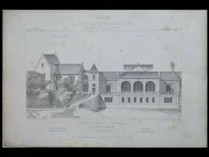 LA BOURBOULE, THERMES DE CHOUSSY - 1877 - 2 GRANDES GRAVURES, CLARIS - Picture 1 of 2