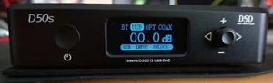 DAC Topping D50S nero DAC2 ES9037Q2M 32 bit 768kHz DSD512 XMOS XU208 Bluetooth 5 - Foto 1 di 4