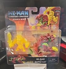 He Man & The Masters Of The Universe He Man And Battle Cat Eternia Minis NETFLIX