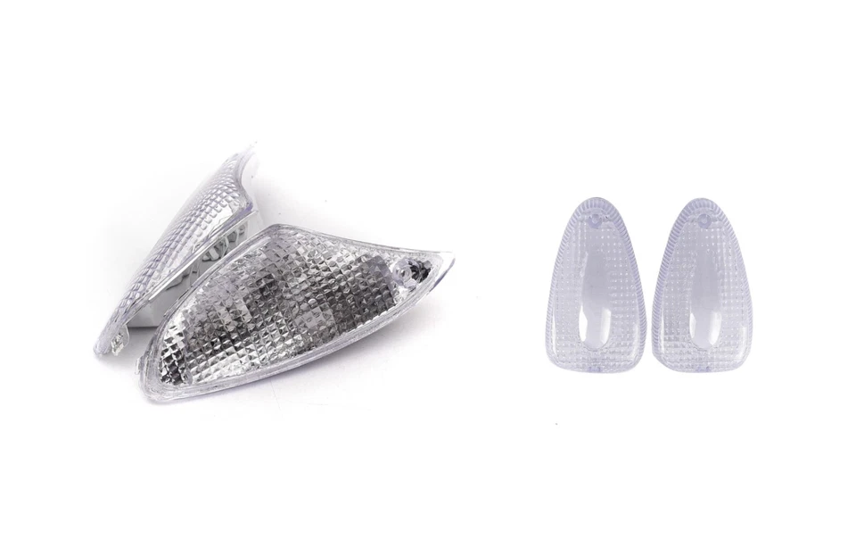 For BMW K1200S; R1200S; K1300S;Clear Front+ Rear Indicator Turn Signal Lamp Lens - Image 1 of 4