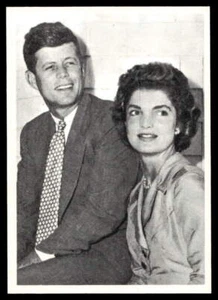 1964 Topps John F. Kennedy #75 Senator Kennedy & Miss Jacqueline Bouvier NR-MINT - Picture 1 of 2