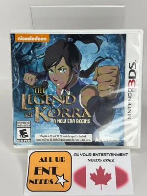 Legend of Korra: A New Era Begins (Nintendo 3DS 2014) Estuche Solo Sin JUEGO ni Manua Foto 1 de 3