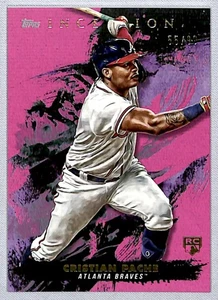 Cristian Pache 2021 Topps Inception Megenta Rookie /99 #63 Atlanta Braves - Picture 1 of 2