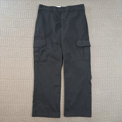 Dickies Cargo Pants Men 32x30 (32x29) Black Regular Straight Workwear Skater Y2K - Image 1 of 4