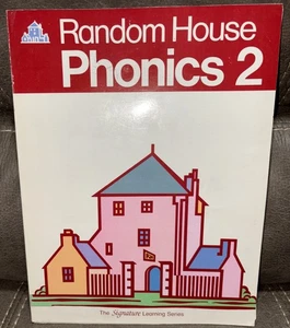 Vtg 1988 Random House Phonics 2 School Workbook Signature Learning Series Unused - Bild 1 von 4