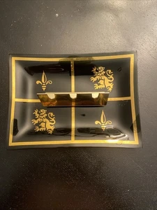 Vernco Geschenke Vernadium MCM schwarz/gold Aschenbecher Werbung Bank von Lexington Al - Bild 1 von 6