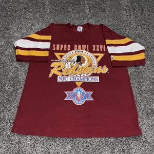 Vintage Washington Redskins Shirt Herren Medium Logo 7 1991 Football USA NFC Champ - Bild 1 von 10