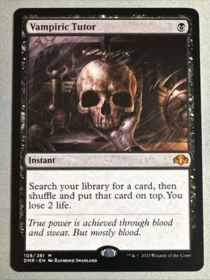 MTG / Vampiric Tutor / DMR / #108 / Regular / Mythic / NM - Image 1 of 2