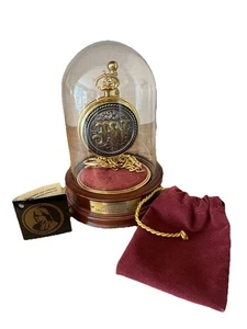Orologio da tasca Franklin come nuovo John Wayne da collezione con supporto cupola funzionante - Foto 1 di 21
