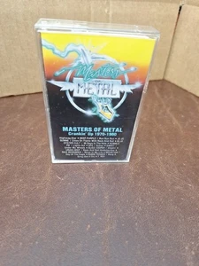 Masters Of Metal- Crankin' Up 1970-1980 (USED-Vintage Cassette Tape) - Picture 1 of 11