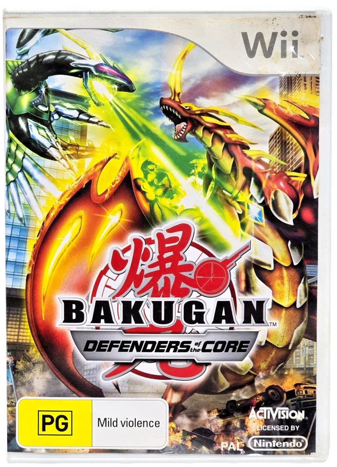 Bakugan Defenders Of The Core Nintendo Wii PAL *Complete* - Image 1 of 2