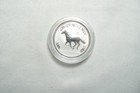 2002  Australia 1/2 oz Silver Lunar “Year of the Horse” – Original Lunar Series