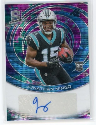 2023 Panini Spectra Rookie Celestial Prizm /75 Jonathan Mingo #RAU-JMI Auto RC - Image 1 of 2