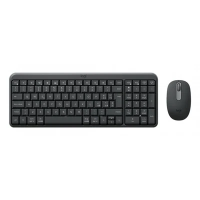 Logitech MK250 Compact Bluetooth Wireless Combo tastiera Mouse incluso Universal - Immagine 1 di 4