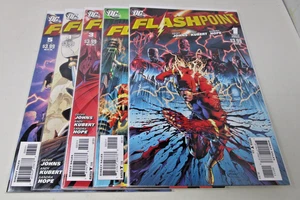Flashpoint #1-5 2011 [NM] Set Completo Alta Qualità DC Comics Geoff Johns - Foto 1 di 6