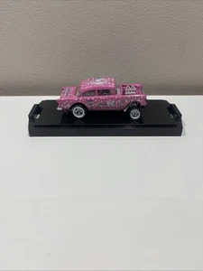 Hot Wheels CS Customs Stangler 55 Chevy Gasser A45 Amazin6 Rosa - Foto 1 di 5
