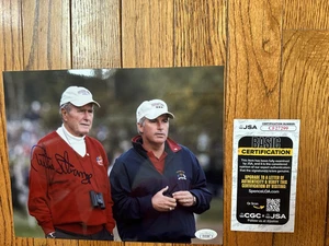 Curtis Strange with George Bush Signed 8x10 Photo PGA Golf JSA COA - Picture 1 of 1