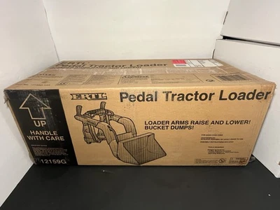 Pedal Tractor Loader ERTL Part #12159G Green - Image 1 of 3
