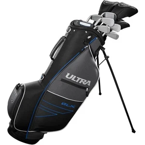 Wilson Men's Ultra BLK Complete Golf Club Set with Carry Bag | Left-Handed - Picture 1 of 6