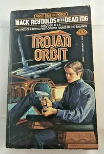 Trojanischer Orbit von Mack Reynolds & Dean Ing 1985 Baen 1. PB Science Fiction - Bild 1 von 3