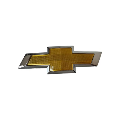 Chevy Trunk Emblem Chrome Gold Rear Logo Compartment Lid Badge for Cruze Impala - Image 1 of 4