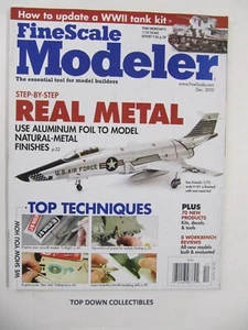 Fine Scale Modeler Magazine December 2010 Step-By-Step Real Metal - Imagen 1 de 2