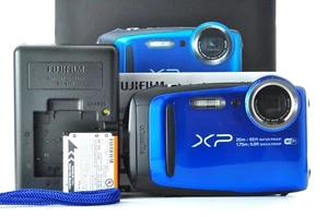 【Near Mint】Fujifilm FinePix XP120 Waterproof Compact Digital Camera Blue - Picture 1 of 6