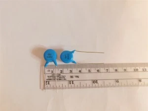 10 HVC 680pF 30kV 10% High Voltage Ceramic Disc Capacitors - Picture 1 of 1