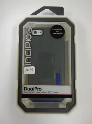 Serie Incipio DualPro para Apple iPhone 5C - Gris/Azul Foto 1 de 4