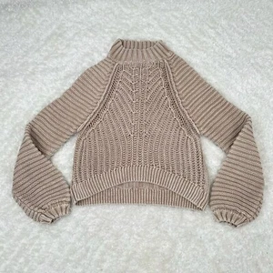 Suéter Grueso Free People S Pequeño Tanque Novia Pescador Informal Náutico - Imagen 1 de 10