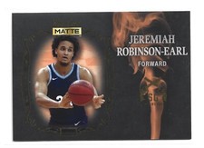 2022-23 Wild Card Matte Draft Smoking Gun Black SG-13 Jeremiah Robinson-Earl