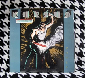 Kansas : Power 1986 PROMO Pop Rock LP Vinyl Record MCA-5838 (Grade VG) - Picture 1 of 9